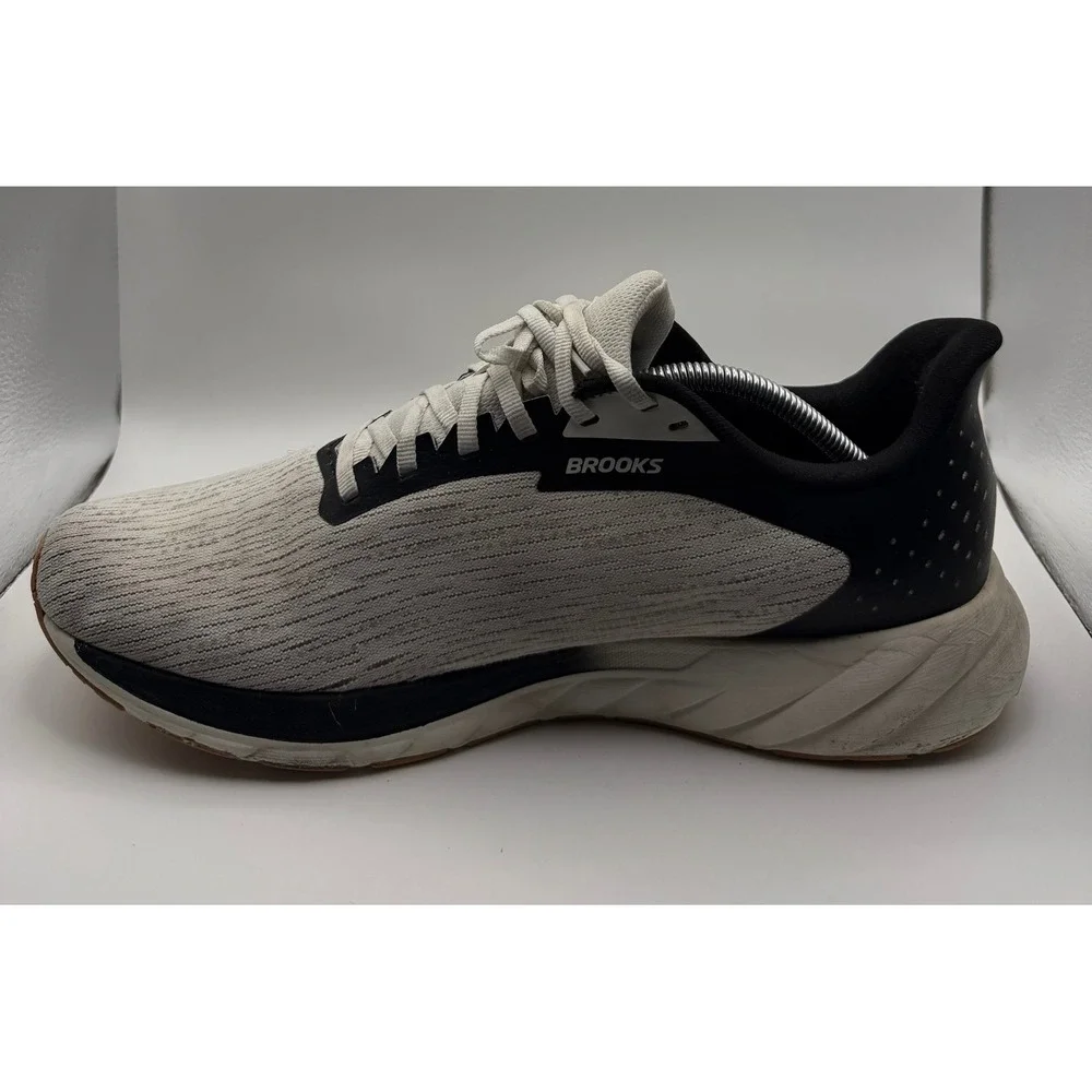 Brooks Anthem 7 Running Shoes Mens 12.5 White Black Good DNA Cushioning